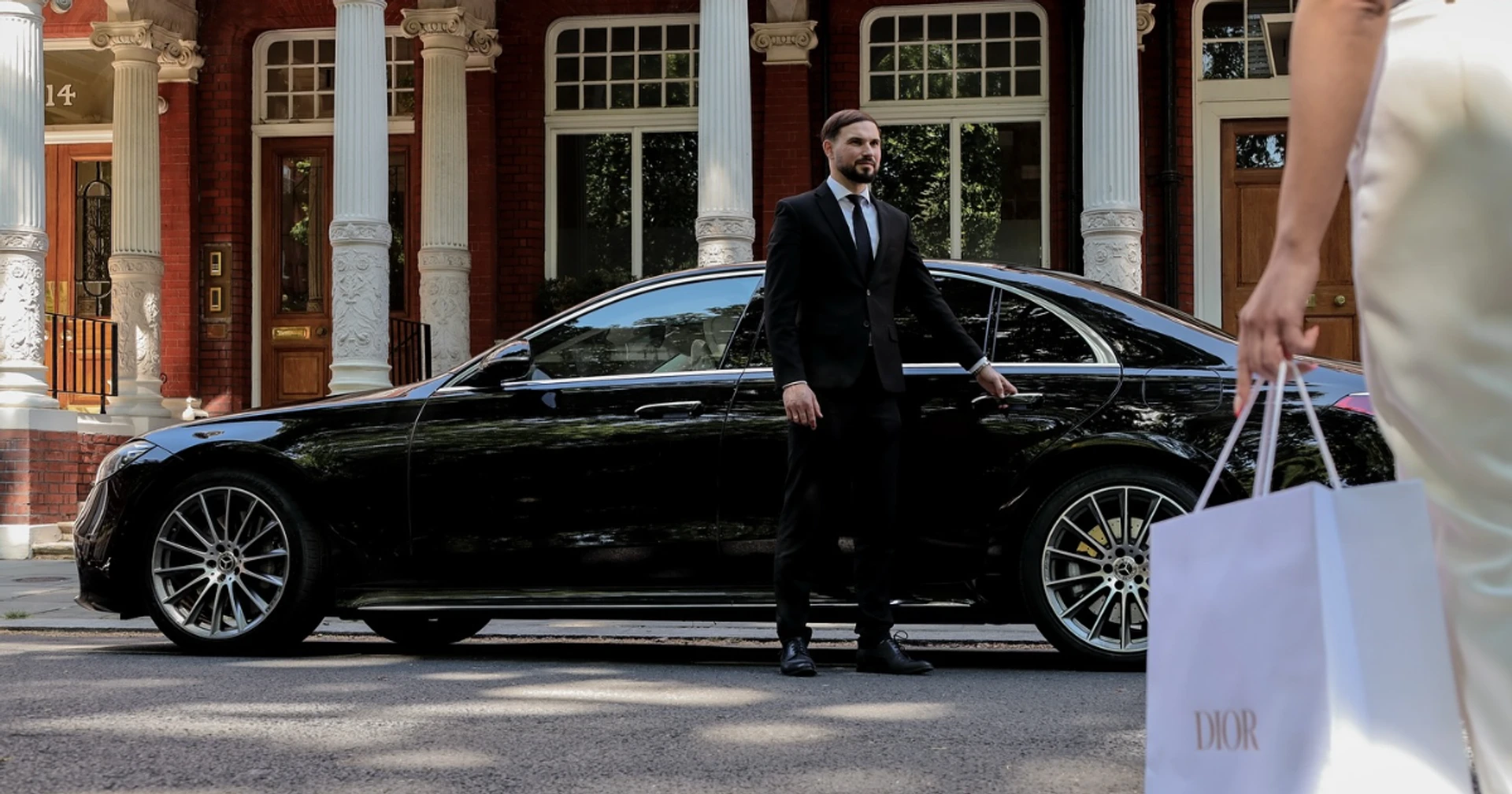 Chauffeur service Westminster London executive car near Parliament Square